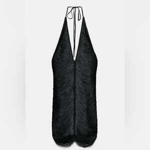 Zara Black Halter Dress